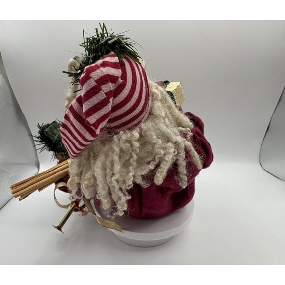 Vintage Father Christmas Santa Claus Shelf Sitter Handmade - Picture 3 of 10